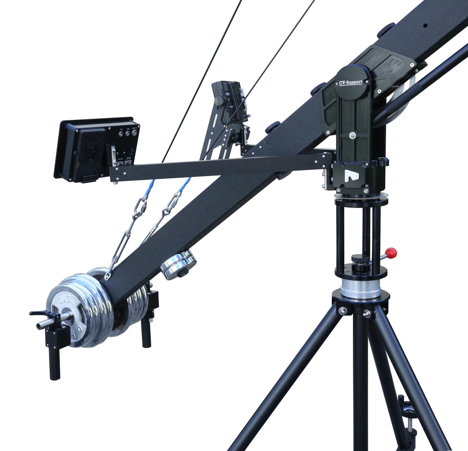 FullCrane Pro TC200 — FreeD Tracking Crane with Remote Head