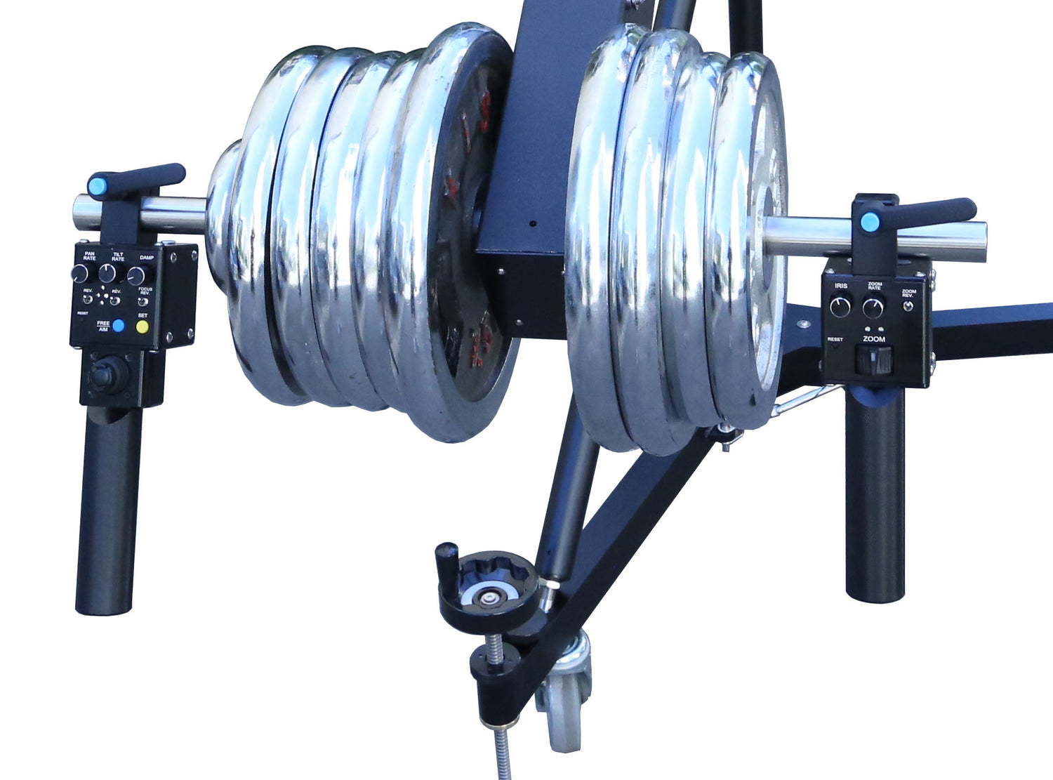FullCrane Pro TC200 — FreeD Tracking Crane with Remote Head